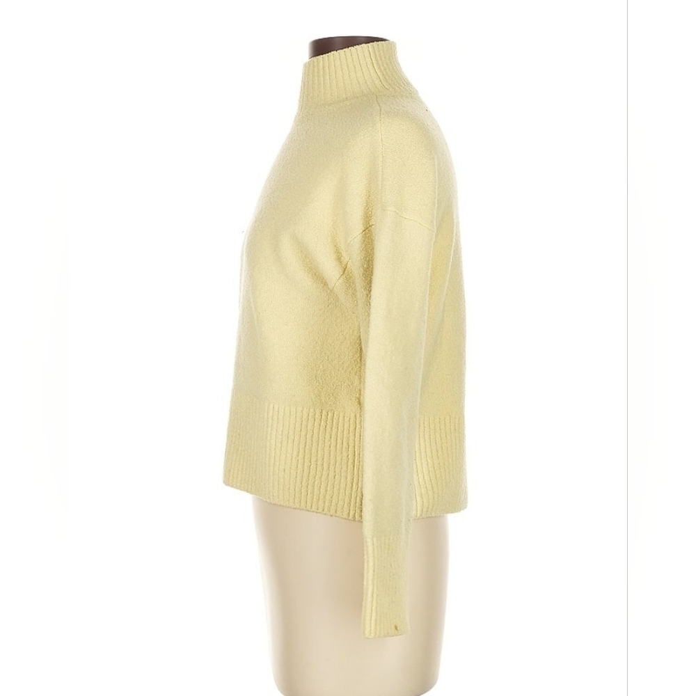 & Other Stories Pale Yellow Turtleneck Sweater